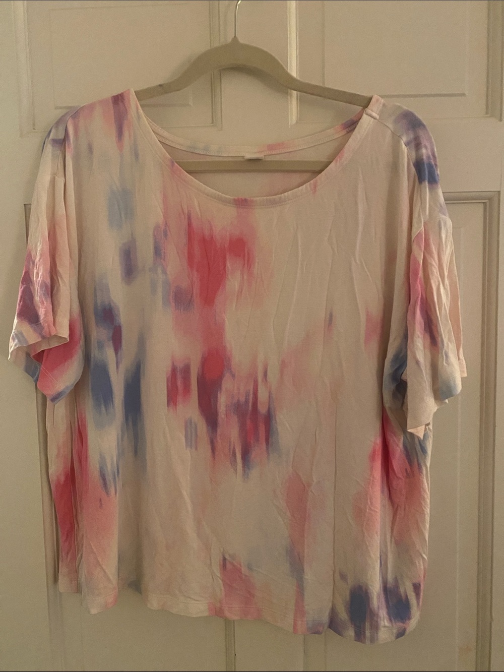 Tie-Dye Short Sleeve Top
